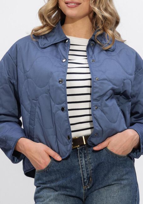 Blaue MSCH COPENHAGEN Wattierte Jack MSCHCHISTA JACKET - large