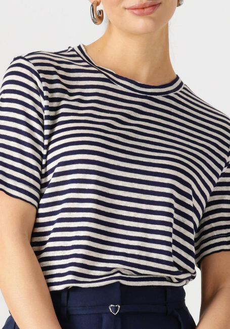 Dunkelblau MY ESSENTIAL WARDROBE T-shirt LISAMW STRIPED TEE - large
