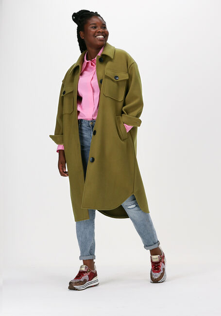 Grüne GOOSECRAFT Mäntel GC GIGI SOLID JACKET - large