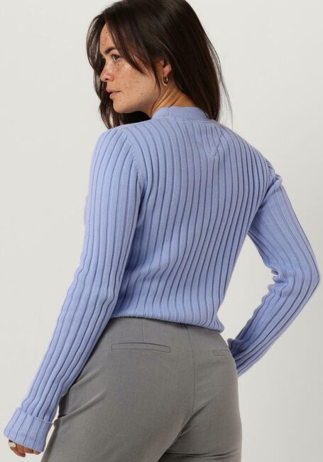 Hellblau TOMMY JEANS Pullover BXY RIB SWEATER - large