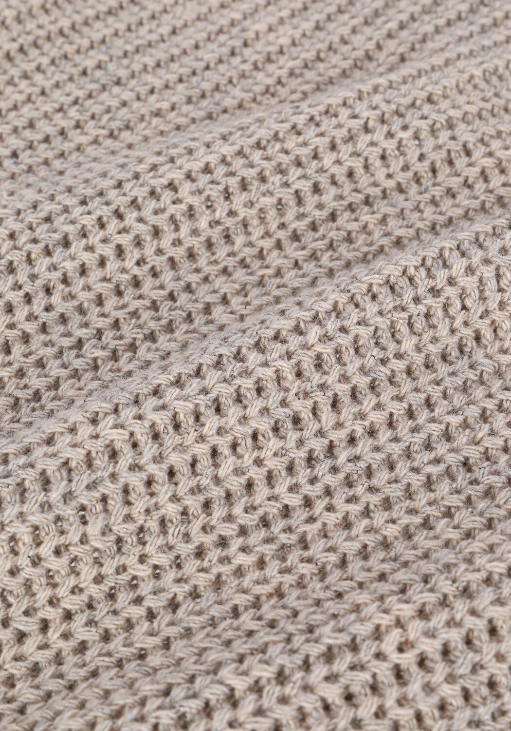 Graue SIMPLE Pullover KNITTED SWEATER SOLIS STRUC - large