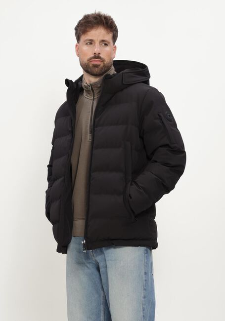 Schwarze AIRFORCE Wattierte Jack MITCHELL PARKA - large