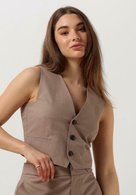 Braune VANILIA Gilet SOFT TOUCH VEST - large
