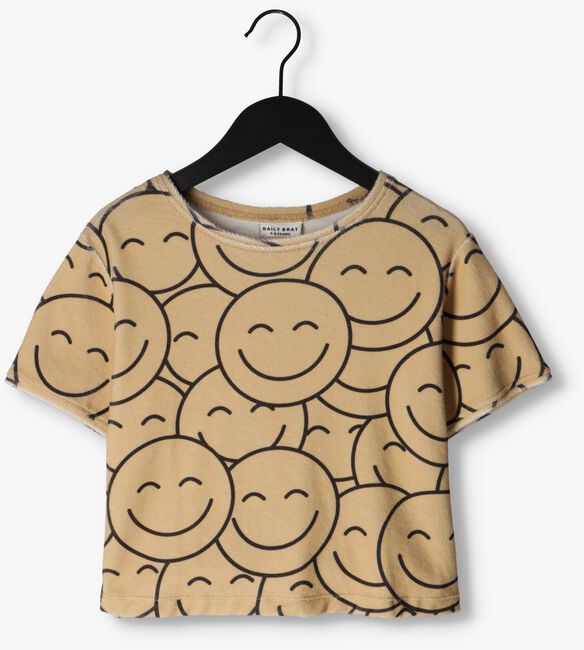 Gelbe DAILY BRAT T-shirt SMIZING TOWEL T-SHIRT - large