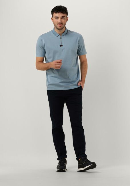 Blaue HUGO Polo-Shirt DERESOM223 - large