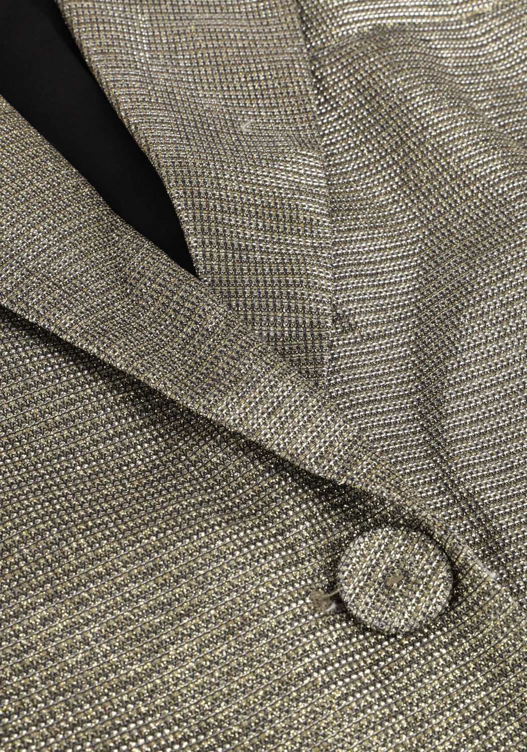 Goldfarbene Y.A.S. Blazer YASSTYLES LS OVERSIZE BLAZER - large