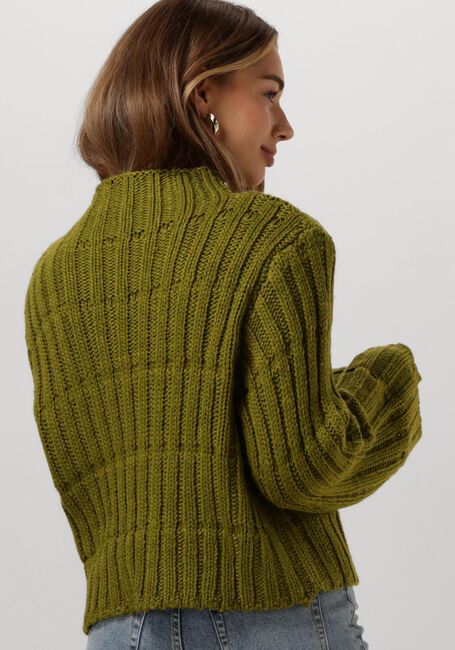 Grüne MODSTRÖM Pullover FELIPEMD SHORT T-NECK - large
