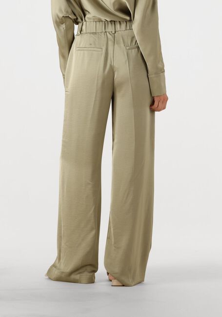 Khaki DANTE6 Lange Hosen JULES SATIN SMART PANTS - large
