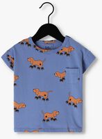 Blaue LÖTIEKIDS T-shirt BABY TSHIRT SHORT SLEEVE DOGS
