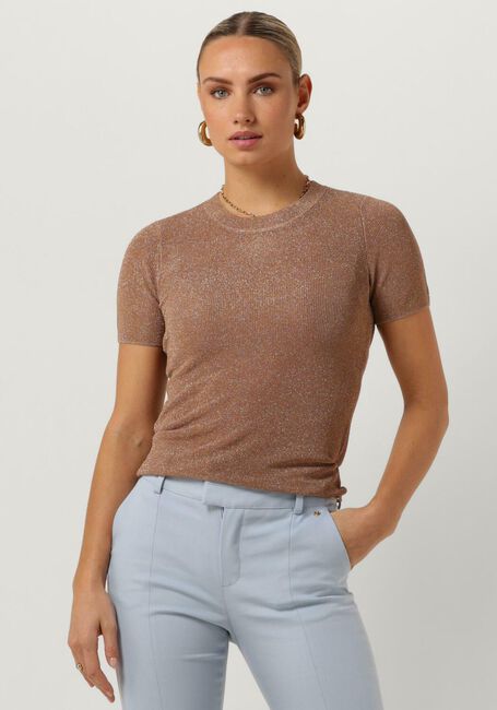 Bronzefarbene JOSH V T-shirt RIO - large