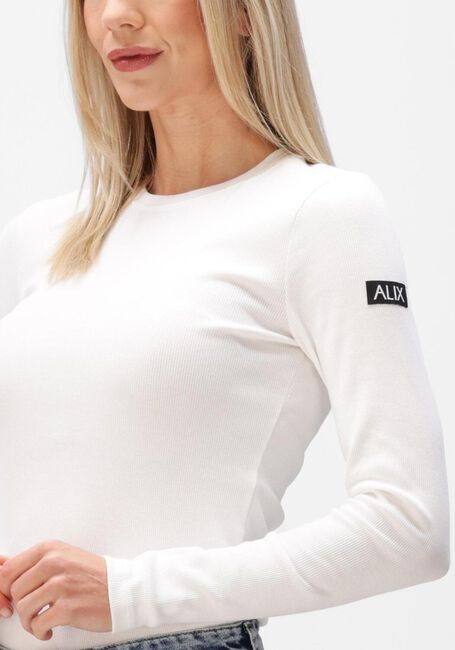 Wei&szlig;e ALIX THE LABEL Tops & T-shirts LADIES KNITTED LONGSLEEVE TOP - large