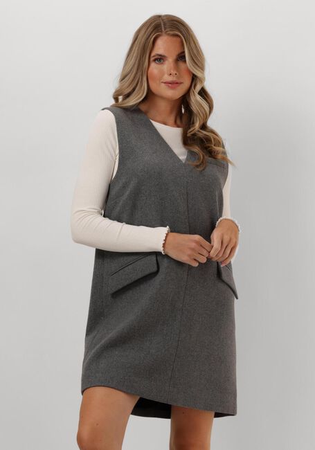 Graue SECOND FEMALE Minikleid VALL SPENCER DRESS - large