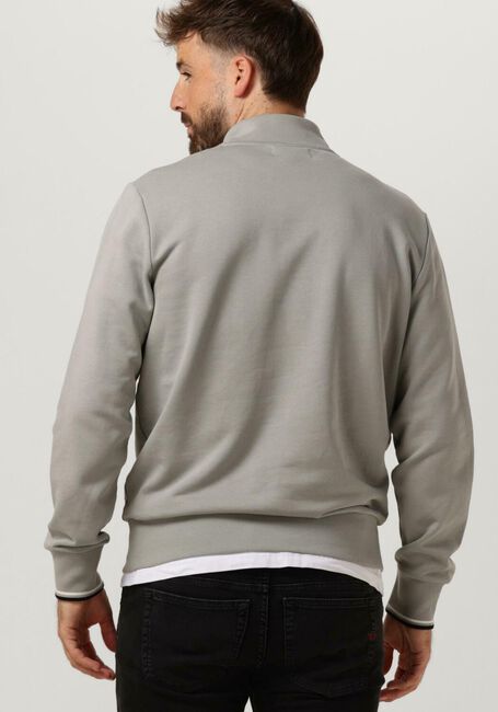 Beige FRED PERRY Sweatshirt HALF ZIP SWEATSHIRT - large