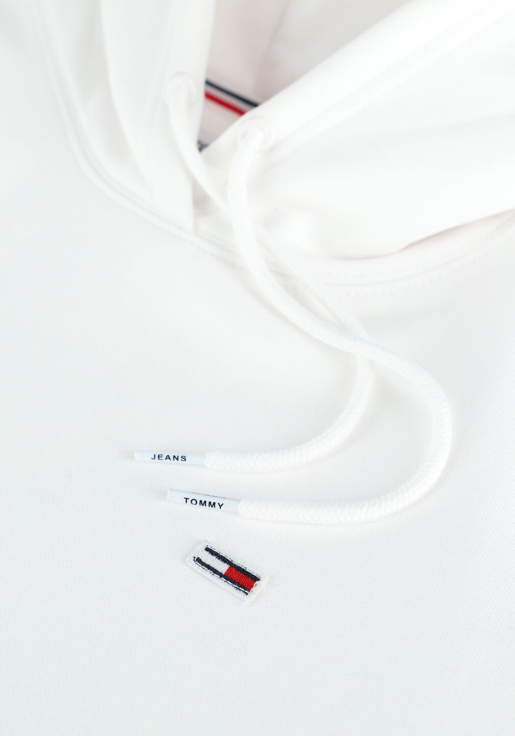 Wei&szlig;e TOMMY JEANS Pullover TJW REGULAR FLEECE HOODIE - large