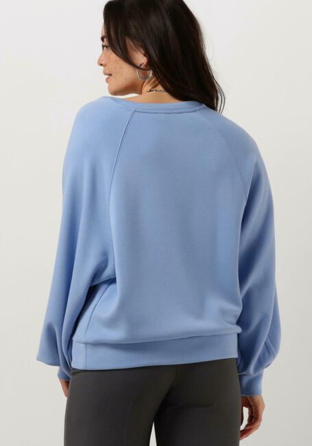 Blaue MSCH COPENHAGEN Pullover MSCHNELINA IMA Q RAGLAN V SWEATSHIRT - large