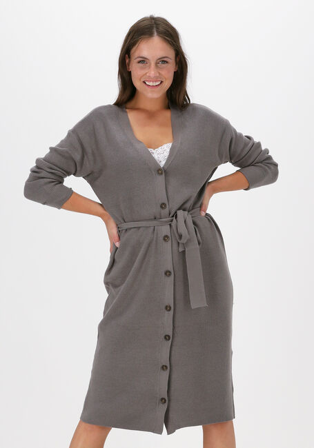 Taupe MSCH COPENHAGEN Midikleid INETA RACHELLE LONG CARDIGAN - large