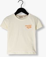 Ecru MOODSTREET T-shirt GIRLS T-SHIRT FRONT + BACK PRINT - medium