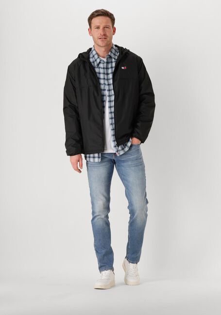 Schwarze TOMMY JEANS Jack TJM FLEECE LINED CHICAGO JACKET - large