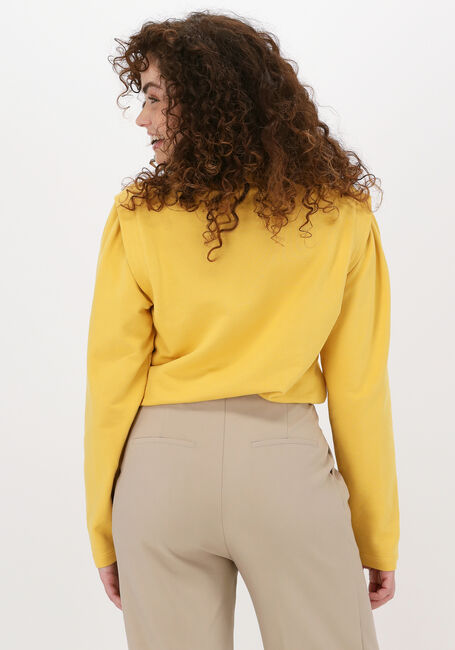 Gelbe ANOTHER LABEL Pullover KASUGA T-SHIRT L/S - large