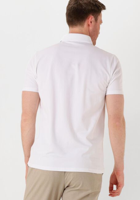 Weiße GENTILUOMO Polo-Shirt POLO 3 BUTTON J2017-202 - large