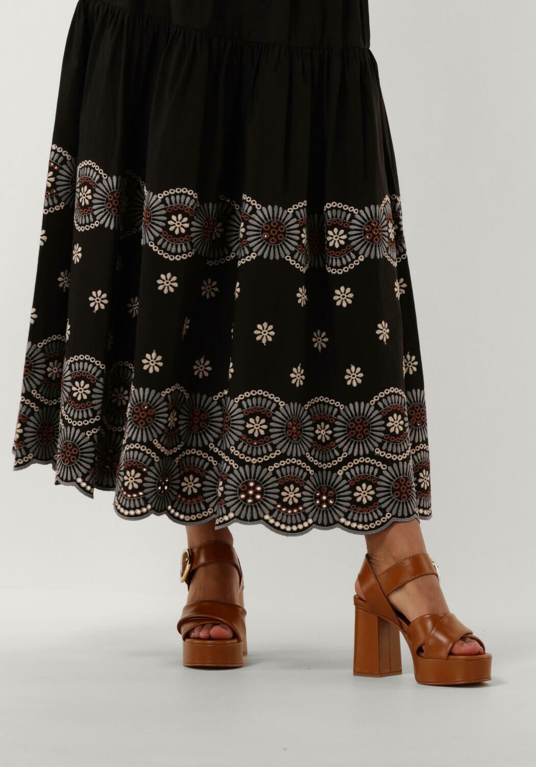 Braune SEE BY CHLO&Eacute; Sandalen LYNA SANDAAL - large