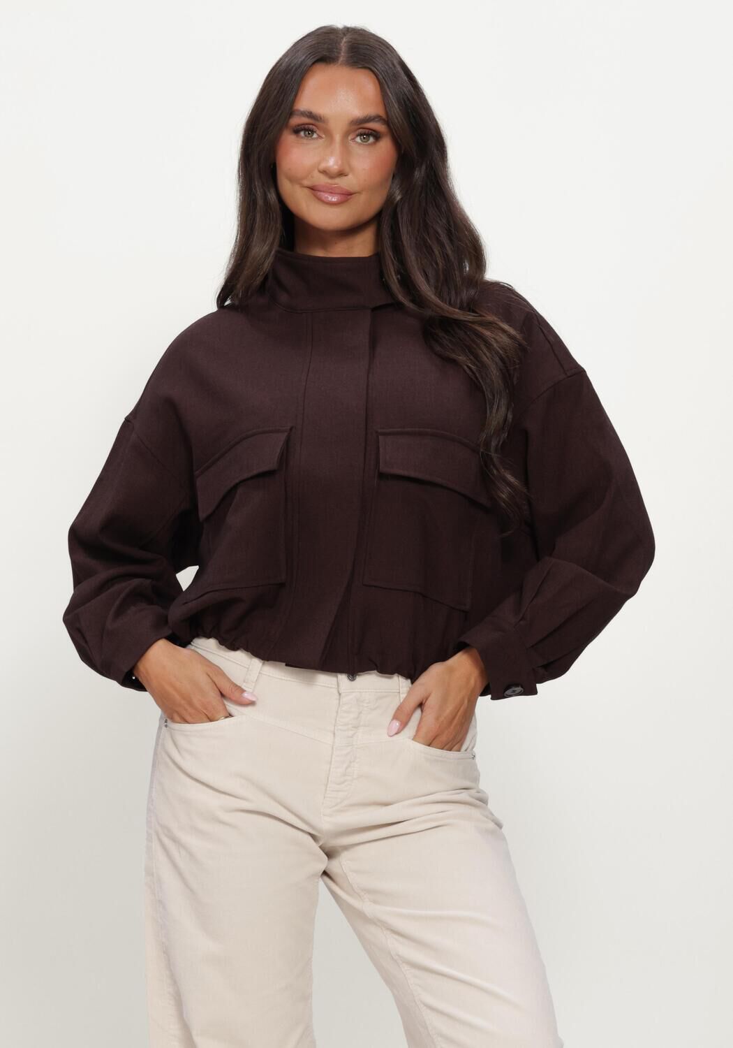 Braune SUNCOO Blazer DONA - large