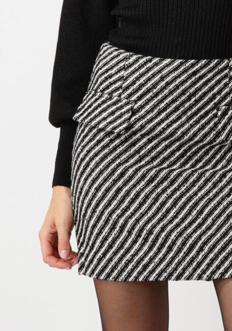Schwarze Y.A.S. Minirock YASPEPPY HW SHORT SKIRT - large