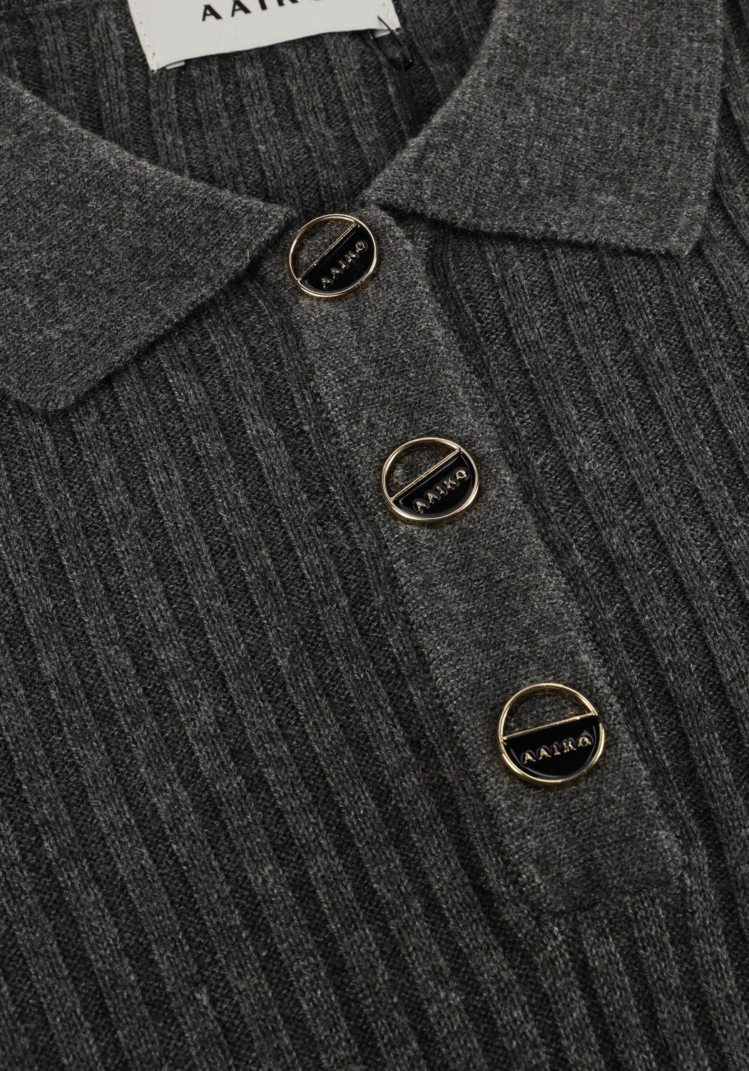 Dunkelgrau AAIKO Pullover FLORES WO 310 - large