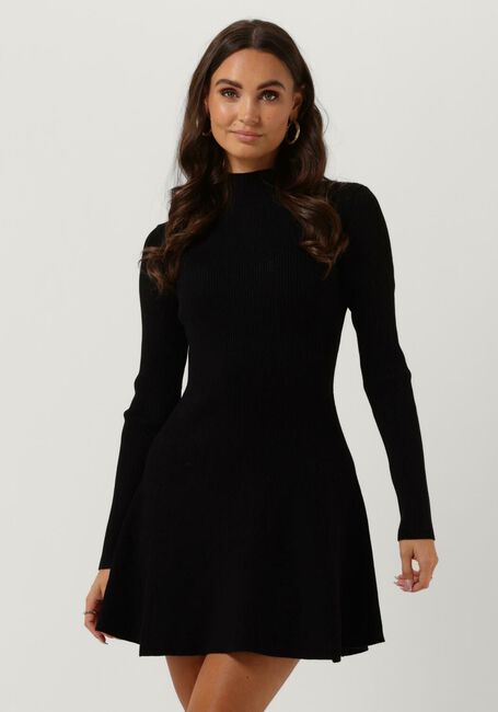 Schwarze NEO NOIR Minikleid ROBBIE KNIT DRESS - large