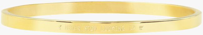 Goldfarbene MY JEWELLERY Armband NEVER STOP LOOKING UP BANGLE  - large