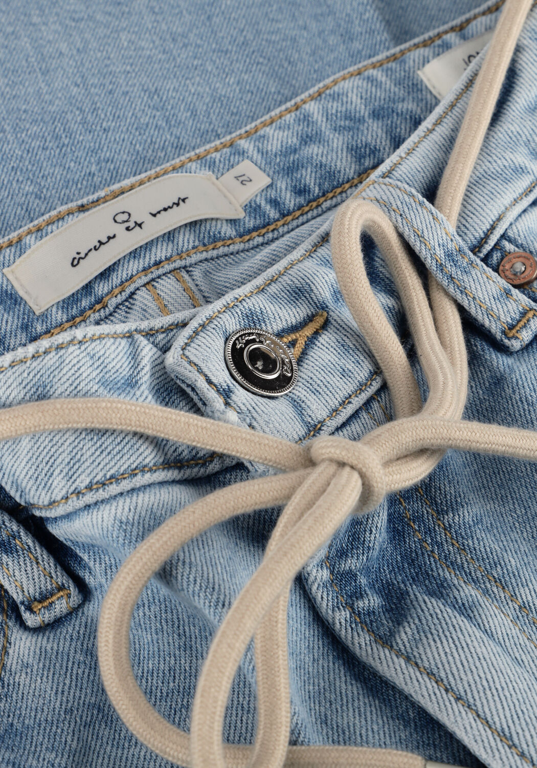 Blaue CIRCLE OF TRUST Wide jeans JONA DNM - large