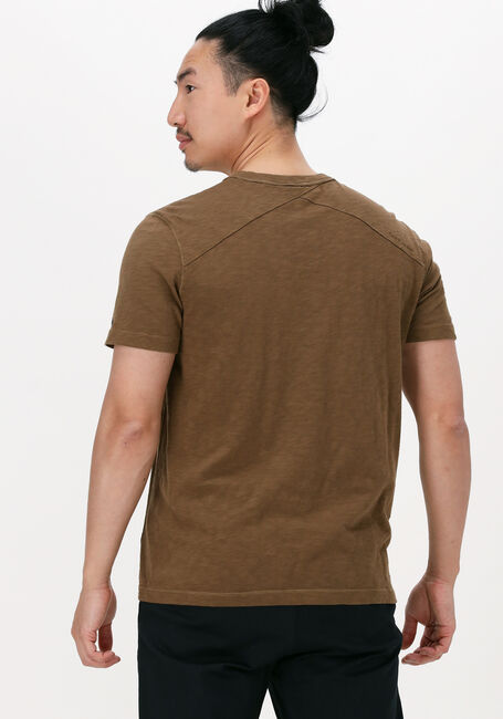 Braune CAST IRON T-shirt SHORT SLEEVE R-NECK COTTON SLUB - large