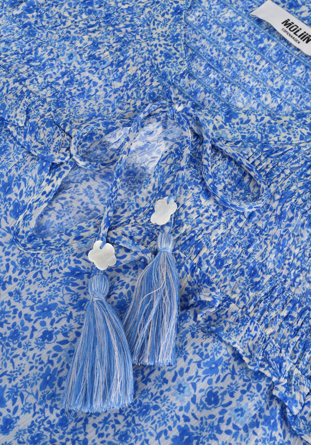 Blaue MOLIIN Blusen ARIEL - large