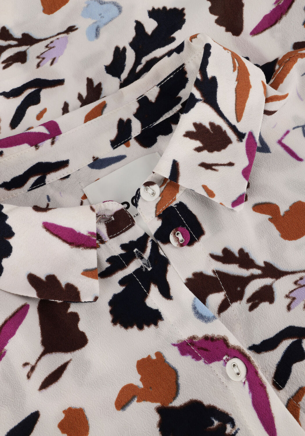 Mehrfarbige/Bunte POM AMSTERDAM Blusen MILA FEATHERFEST CRU - large