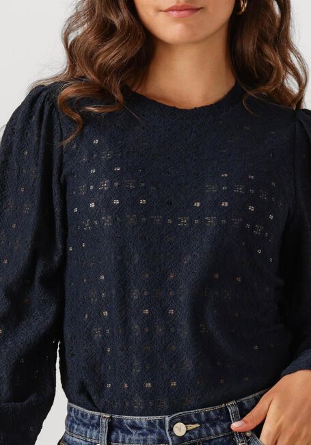 Braune OBJECT Pullover OBJLAILA L/S RE TOP NOOS - large