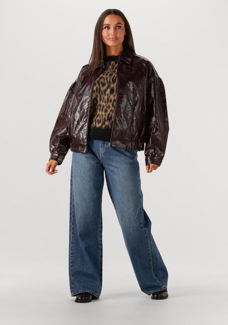 Bordeaux WITHBLACK Jack WBLGILIAN VEGAN JACKET - large
