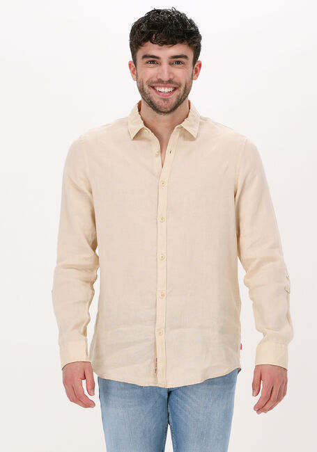 Sand SCOTCH & SODA Casual-Oberhemd REGULAR FIT GARMENT-DYED LINEN SHIRT - large