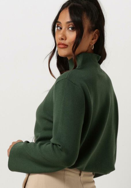 Grüne MINUS Rollkragenpullover LUPI HIGH NECK KNIT PULLOVER - large