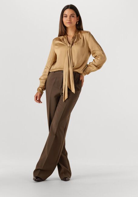 Goldfarbene FREEBIRD Blusen BODILLE - large