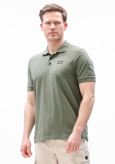 Gr&uuml;ne PME LEGEND Polo-Shirt TRACKWAY POLO - large