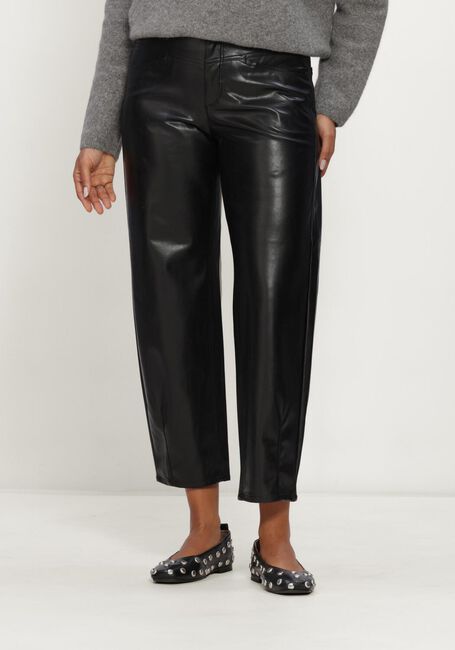 Schwarze CAMBIO Hosen ELIN VEGAN NAPPA LEATHERSTRETCH - large