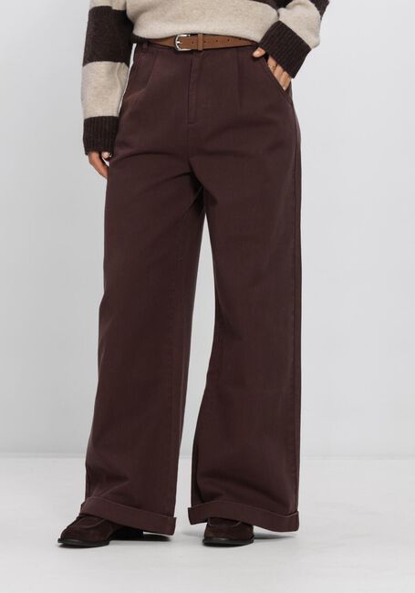 Braune WITHBLACK Weite Hose WBLSTEFFI HW WIDE PANT - large