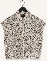 Braune ALIX THE LABEL Gilet WOVEN ANIMAL WAISTCOAT Braune ALIX THE LABEL Gilet WOVEN ANIMAL WAISTCOAT - medium