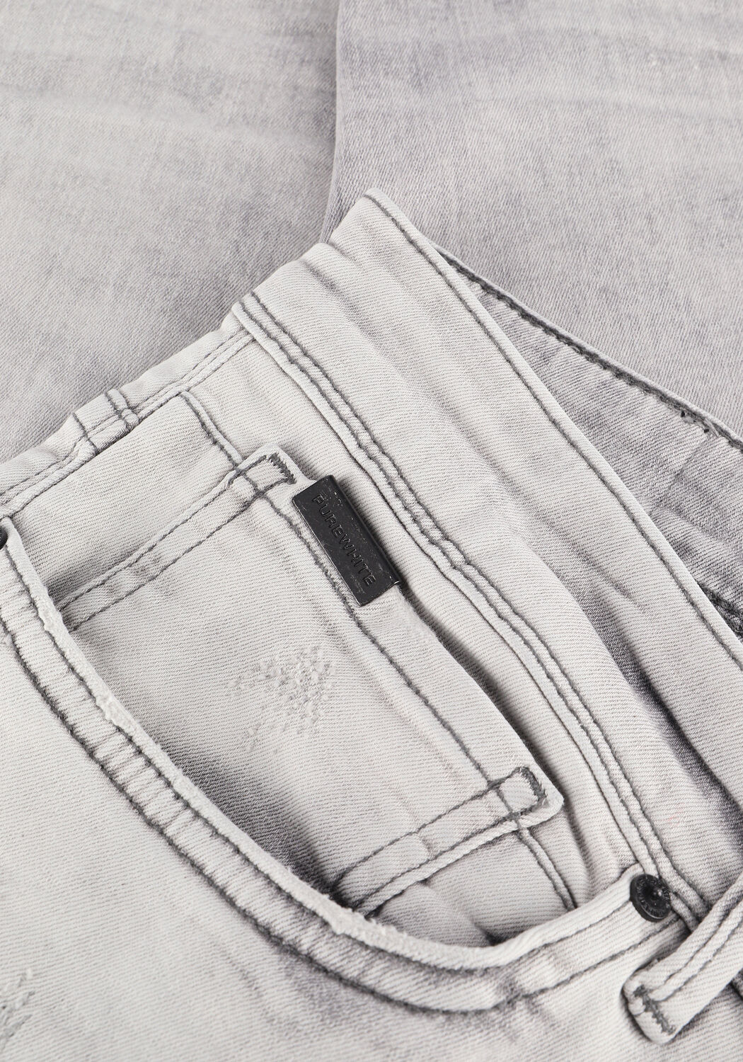 Graue PUREWHITE Skinny jeans THE JONE W0898 - large