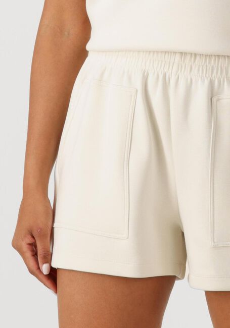 Weiße MSCH COPENHAGEN Kurze Hose MSCHHARISSA IMA Q POCKET SWEAT SHORTS - large