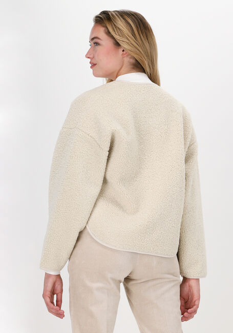 Ecru KNIT-TED Teddy-Jacke TEDDIE - large