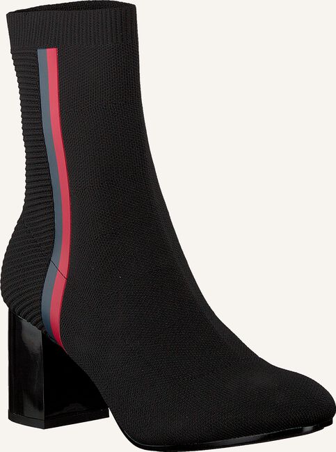 Schwarze TOMMY HILFIGER Stiefeletten KNITTED HEELED BOOT Schwarze TOMMY HILFIGER Stiefeletten KNITTED HEELED BOOT - large