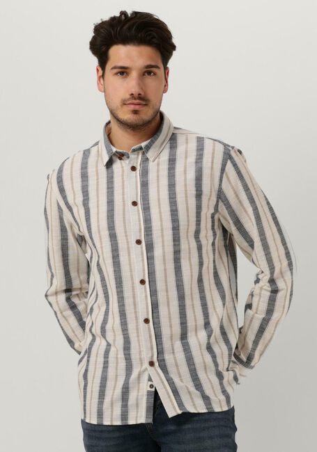 Nicht-gerade weiss ANERKJENDT Casual-Oberhemd AKLEIF L/S STRIPE SHIRT - large