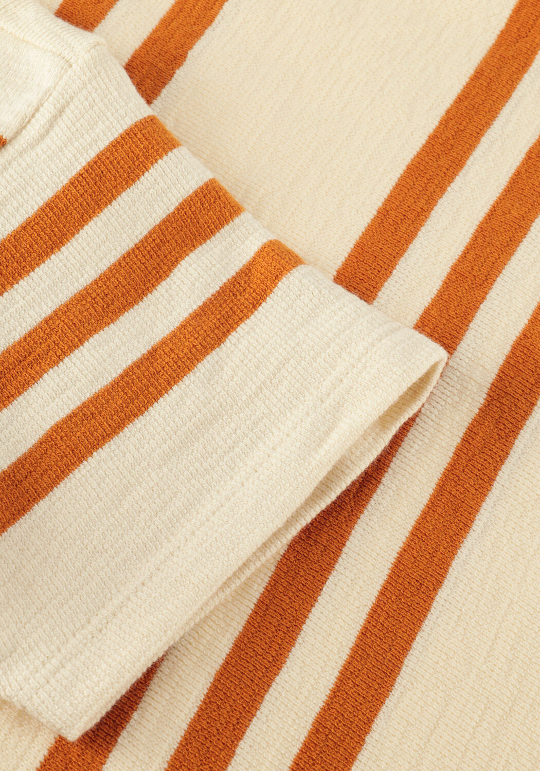 Beige YOUR WISHES T-shirt TRIAD STRIPE OVERSIZED TEE - large