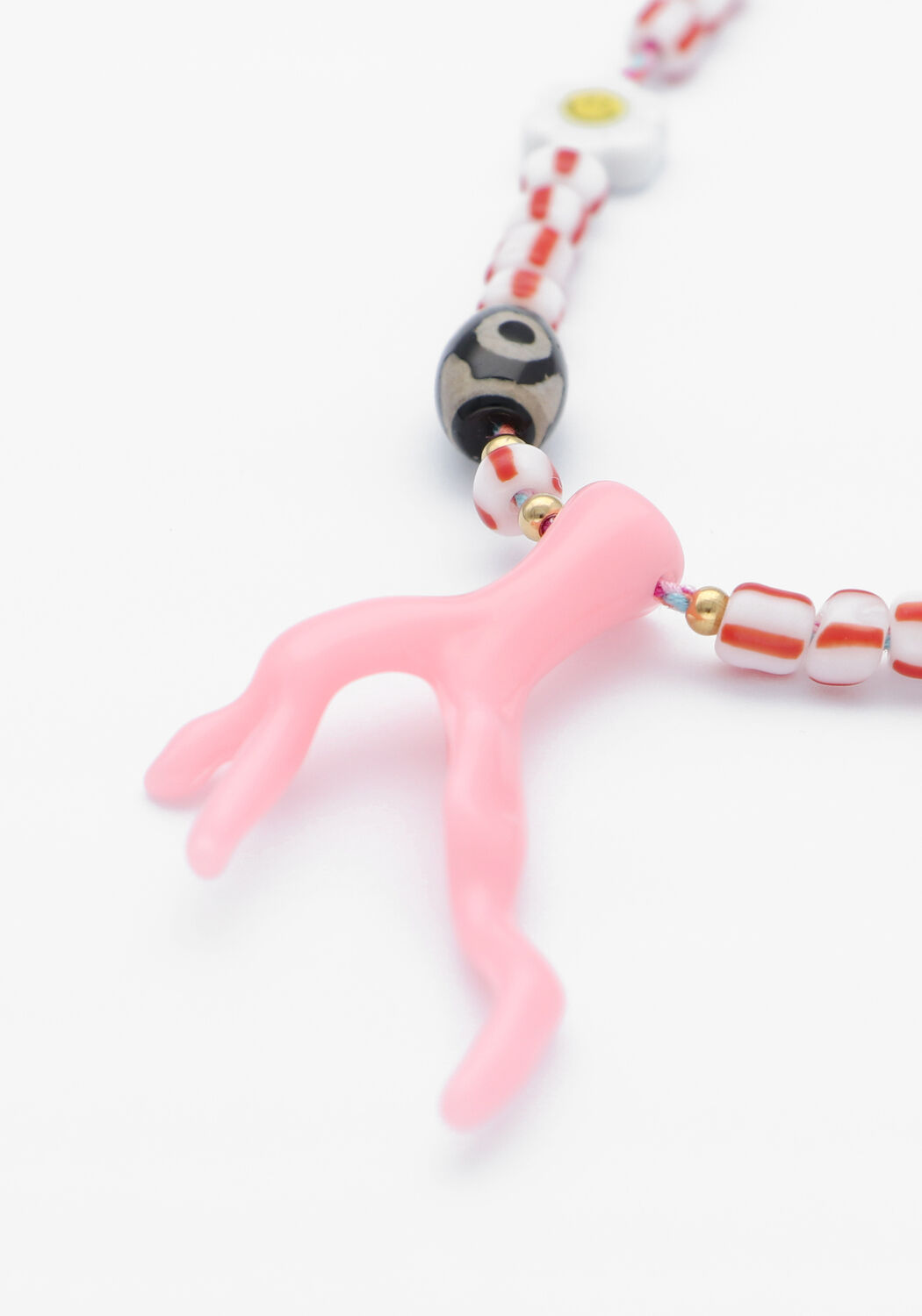 Rosane BONNIE STUDIOS Schmuck PENDANT PARTY PINK NECKLACE - large